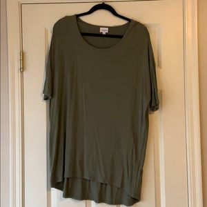 LuLaRoe Irma - Army Green - size M